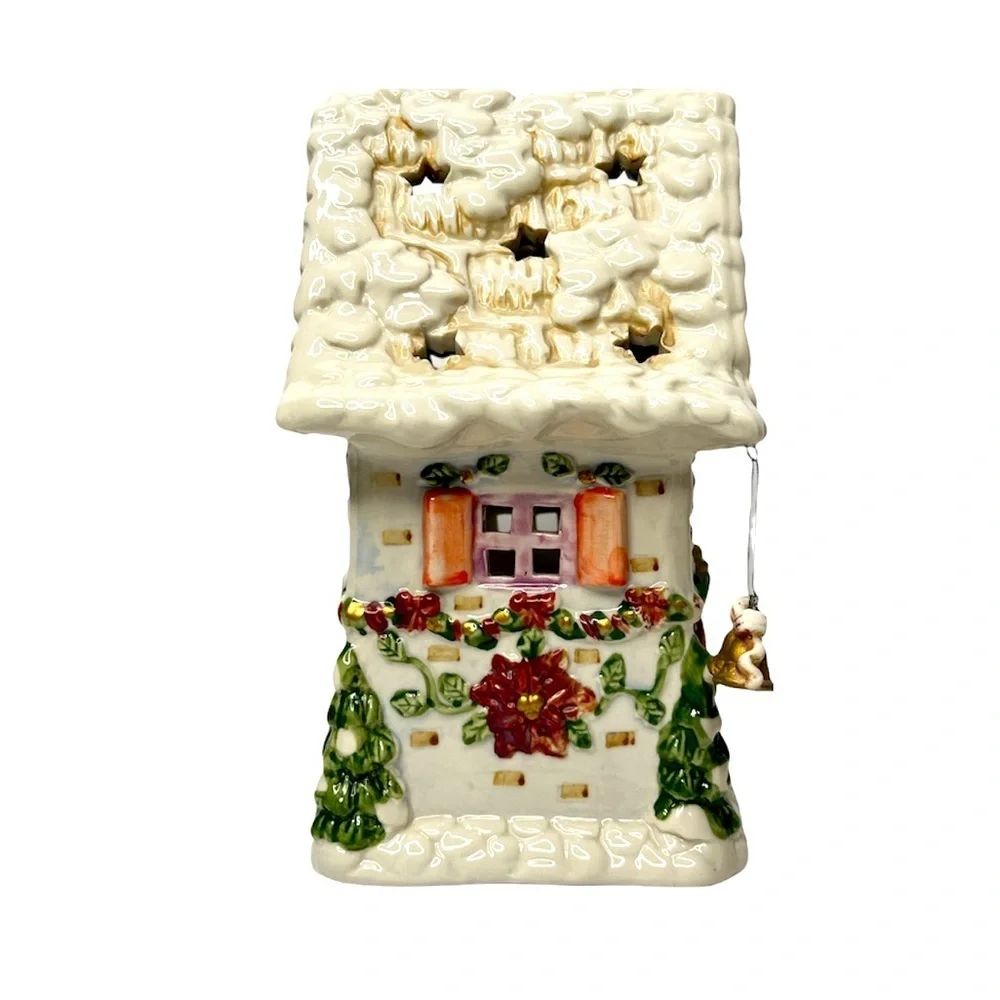 Porcelain Luminary Holiday House‎